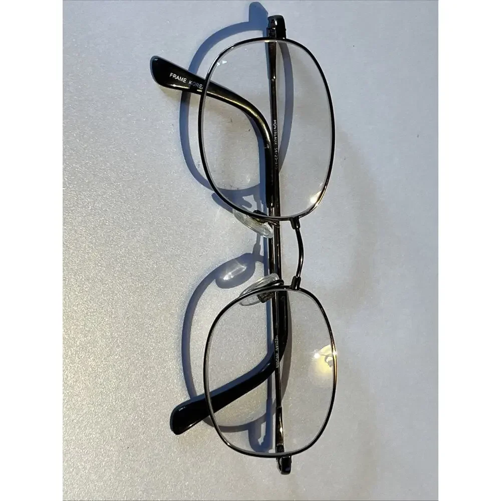 Montreaux Cubed MEDIAN BROWN 54-20-145 Metal Full Rim Eyeglasses Frames Only